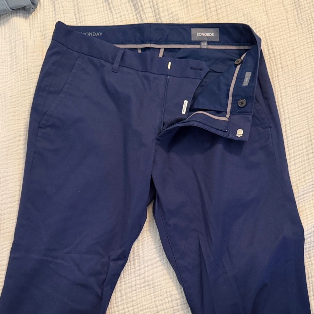 Bonobos Men's Deep Blue Chinos